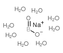 sodium metaborate Structure