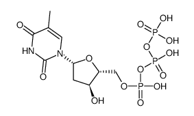 胸苷-5'-三磷酸结构式
