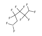 difluoro-(2,2,3,3,4,4,5,5-octafluoro-pentyl)-λ3-iodane结构式