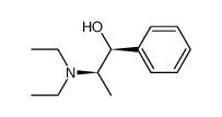 (1S,2R)-(-)-2-(N,N-diethylamino)-1-phenylpropan-1-ol Structure