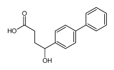 gamma-Hydroxy-(1,1'-biphenyl)-4-butanoic acid Structure