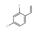2,4-二氟-1-乙烯基苯结构式