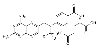 Methotrexate-d3 structure