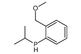 [2-(methoxymethyl)phenyl]-propan-2-ylphosphane结构式