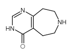 3,5,6,7,8,9-六氢-4H-嘧啶并[4,5-d]氮杂卓-4-酮结构式