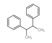 Bibenzyl, .alpha.,.alpha.-dimethyl-, erythro- Structure