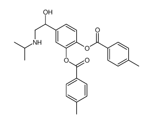 [4-[1-hydroxy-2-(propan-2-ylamino)ethyl]-2-(4-methylbenzoyl)oxyphenyl] 4-methylbenzoateṹʽ