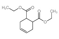 顺-4-环己烯-1,2-二羧酸二乙酯结构式