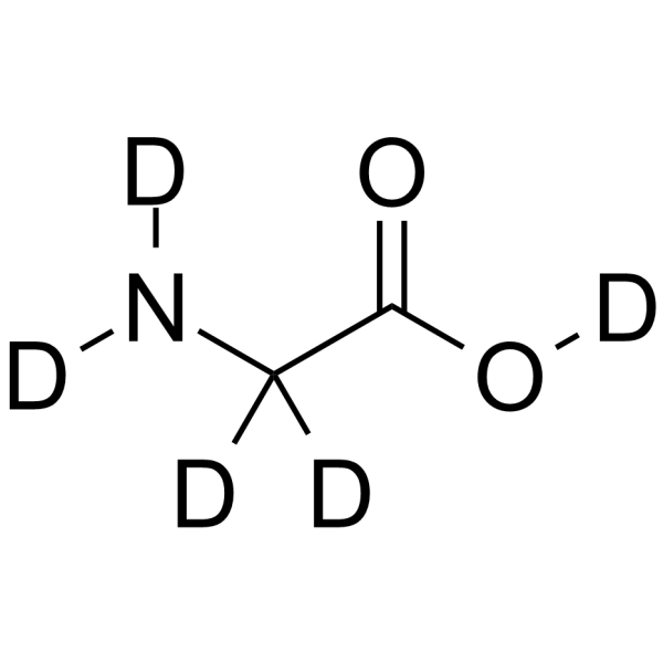 Glycine-d5 Structure