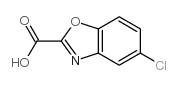 5-氯-2-苯并噁唑羧酸结构式