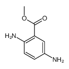 2,5-二氨基苯甲酸甲酯结构式