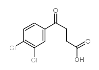 Benzenebutanoic acid,3,4-dichloro-g-oxo- Structure