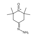 hydrazone of 1-oxyl-2,2,6,6-tetramethylpiperidone-4 Structure