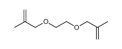 3,3'-[1,2-ethanediylbis(oxy)]bis[2-methylpropene]结构式