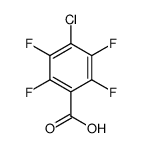 4-chloro-2,3,5,6-tetrafluorobenzoic acid结构式