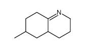 6-methyl-2,3,4,4a,5,6,7,8-octahydroquinoline结构式
