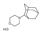 4-(2-adamantyl)morpholine,hydrochloride结构式