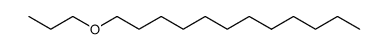 dodecyl n-propyl ether结构式