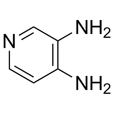 3,4-二氨基吡啶结构式