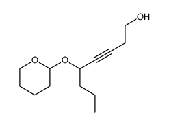 5-tetrahydropyran-2-yloxy-oct-3-yn-1-ol Structure