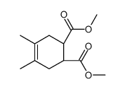 dimethyl (1S,2R)-4,5-dimethylcyclohex-4-ene-1,2-dicarboxylate结构式