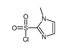 1-甲基-1H-咪唑-2-磺酰氯结构式