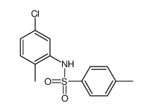 N-(5-氯-2-甲基苯基)-4-甲基-苯磺酰胺结构式