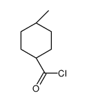 trans-4-Methylcyclohexane-1-carbonyl chloride Structure