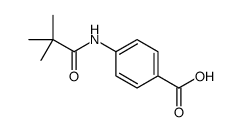 4-(2,2-二甲基丙酰氨基)苯甲酸结构式