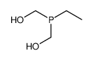 [ethyl(hydroxymethyl)phosphanyl]methanol结构式