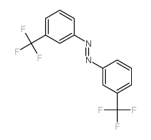 Diazene, bis[3-(trifluoromethyl)phenyl]- (9CI) Structure