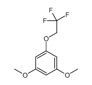 1,3-dimethoxy-5-(2,2,2-trifluoroethoxy)benzene结构式