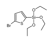 (5-bromothiophen-2-yl)-triethoxysilane Structure