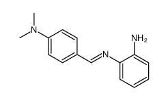 2-[[4-(dimethylamino)phenyl]methylideneamino]aniline Structure