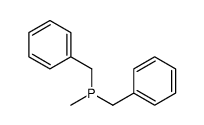 dibenzyl(methyl)phosphane Structure