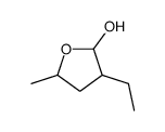 3-ethyl-5-methyloxolan-2-ol Structure