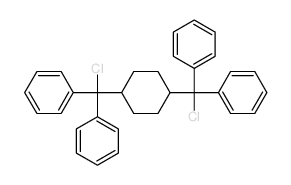 [chloro-[4-(chloro-diphenyl-methyl)cyclohexyl]-phenyl-methyl]benzene Structure