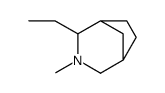 2-Ethyl-3-methyl-3-azabicyclo[3.2.1]octane结构式