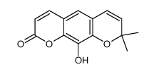 N,N-dimethylserotonin 5-O-β-glucoside Structure