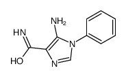 5-amino-1-phenylimidazole-4-carboxamide Structure