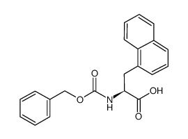 Z-3-(1-萘基)-L-丙氨酸结构式