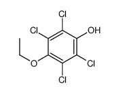 2,3,5,6-tetrachloro-4-ethoxyphenol Structure