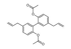 magnolol diacetate结构式