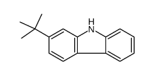 2-叔丁基-9H-咔唑结构式