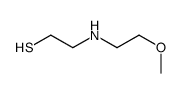 2-(2-methoxyethylamino)ethanethiol结构式