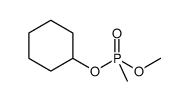 Cyclohexyl methyl methylphosphonate Structure
