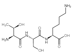 Bovine Pineal Antireproductive Tripeptide acetate salt Structure