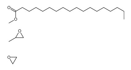 甲基环氧乙烷与环氧乙烷、单十八酸酯和甲基醚的聚合物结构式