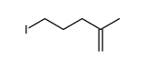 5-iodo-2-methylpent-1-ene Structure