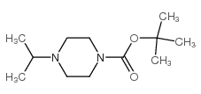 1-Boc-4-Isopropylpiperazine Structure
